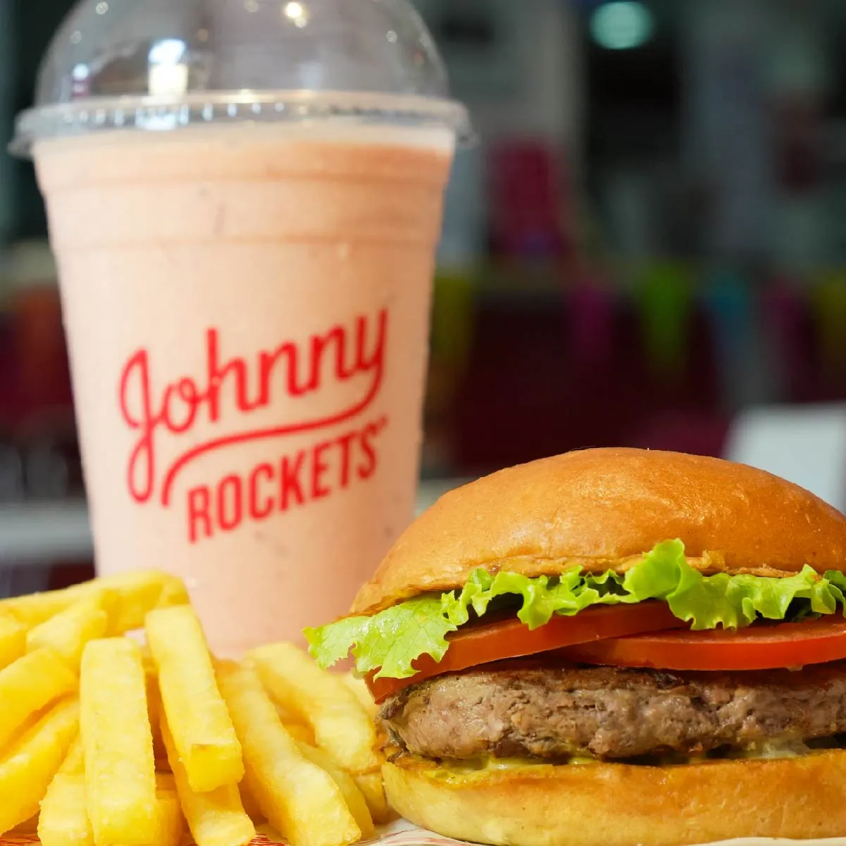 Smash & Shake - Johnny Rockets | ¡Burgers, shakes, fries & fun!
