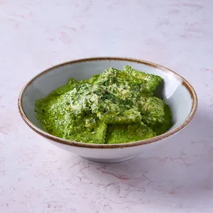 Ravioles De Verduras En Salsa Pesto Limeño