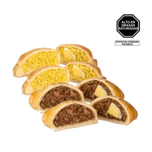 Pack (2 Empanada De Chanchito Oriental + 2 Empanada Lomo Saltado)