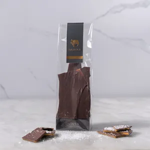 Crocante de caramelo bitter sal de mar