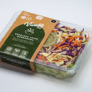 Ensalada con Chips de Garbanzos 450grs