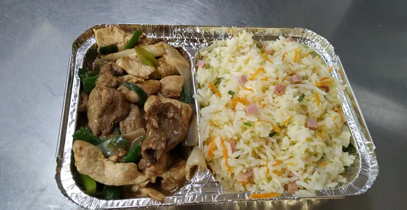 Carne con pollo mixta