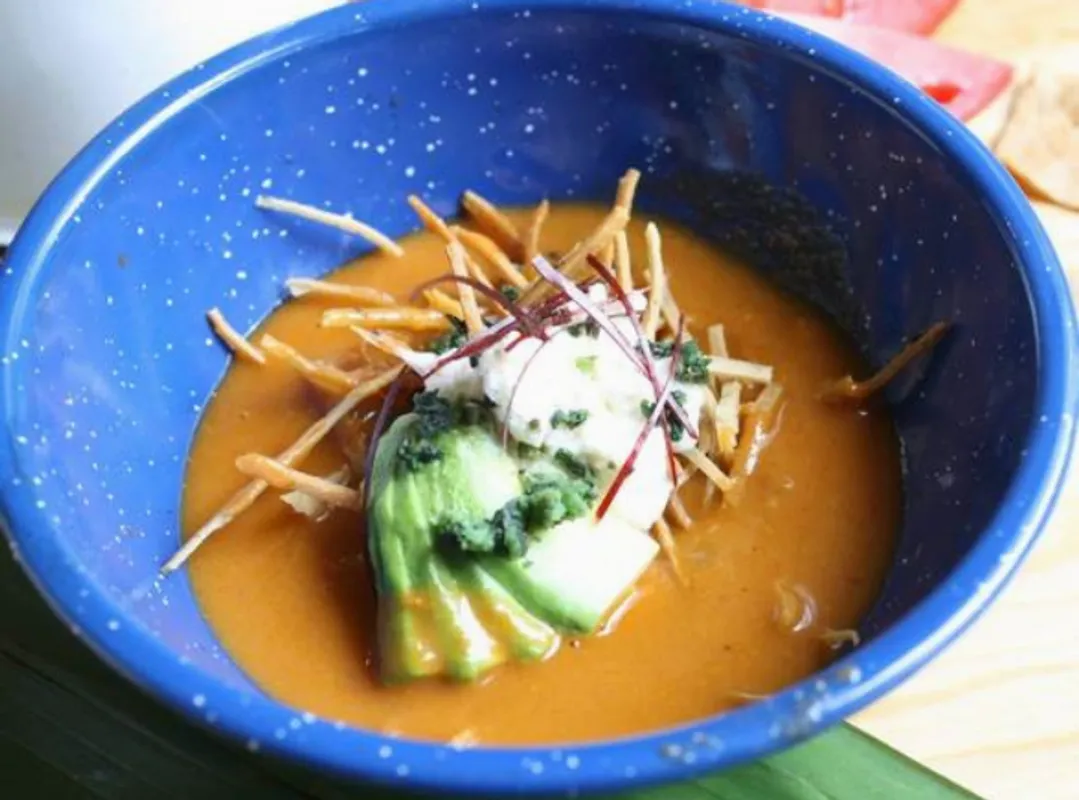 Sopa azteca — Sopas