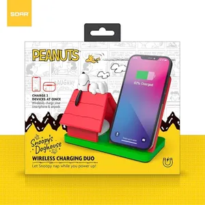 CARGADOR DOCK SNOOPY