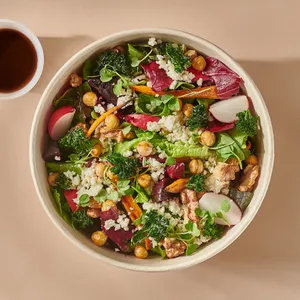 Ensalada de Queso Feta y Betabel