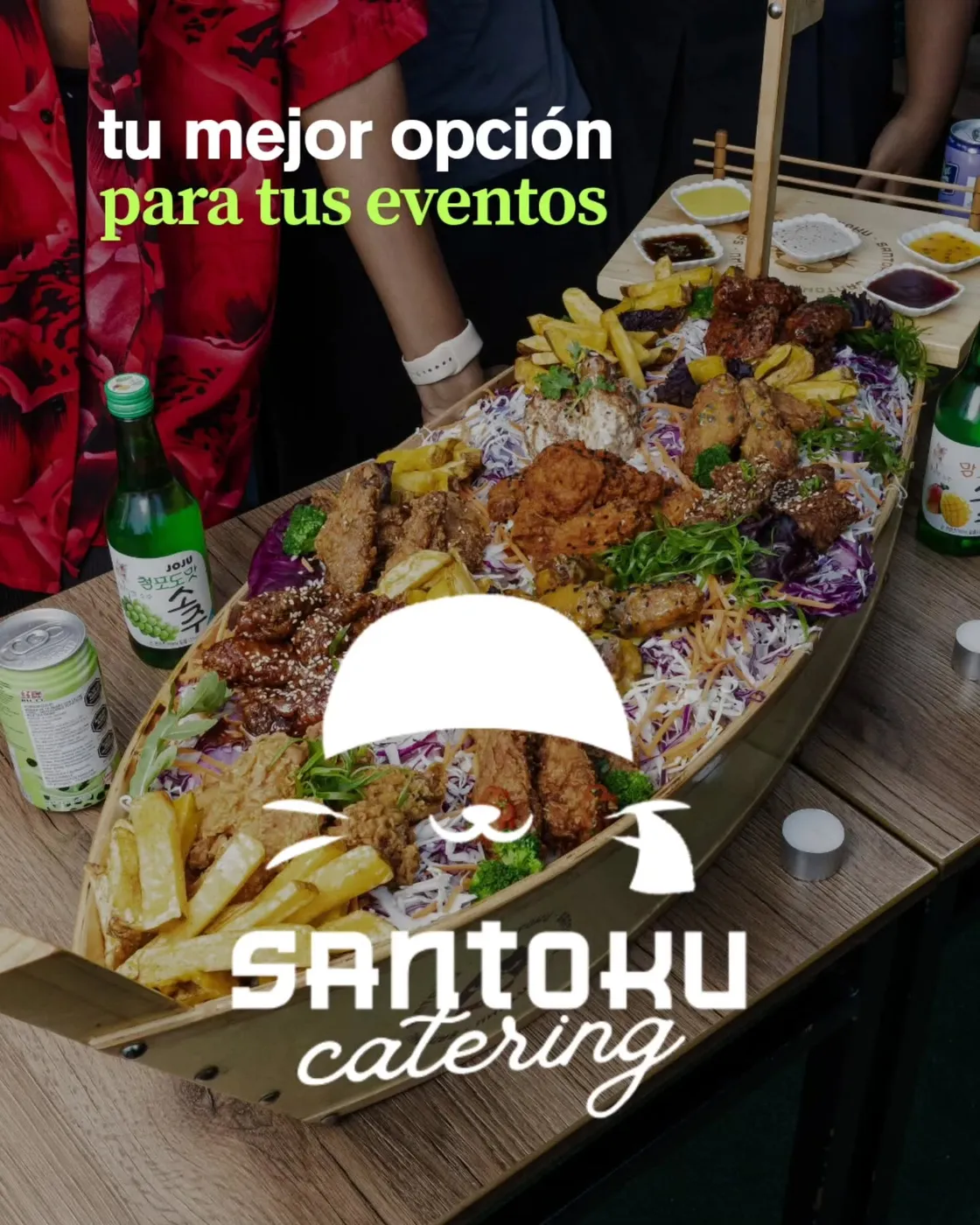 Servicio de catering de Santoku