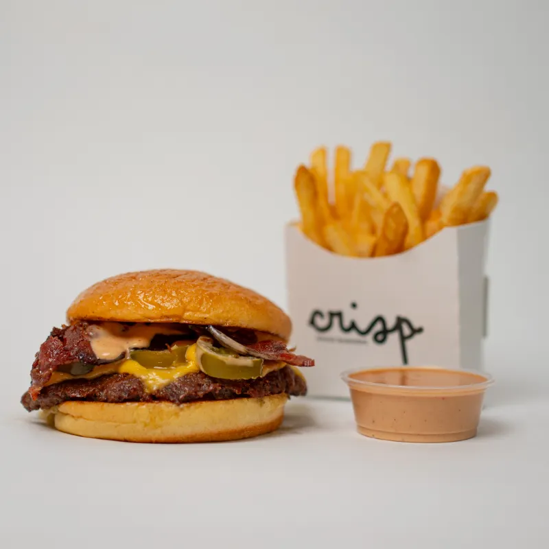 Combo Spicy Jalapeño Burger Combo Spicy Jalapeño Burger