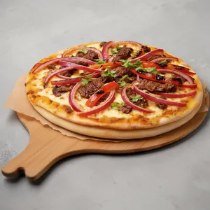 Pizza de lomo saltado