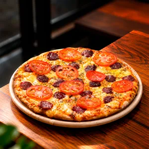 Pizza personal 2 ingredientes 4 porciones Pizza personal 2 ingredientes 4 porciones