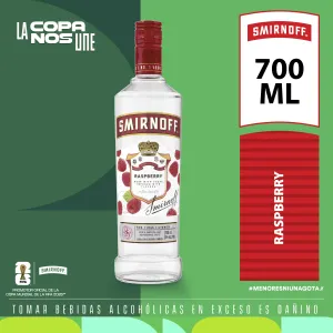 Vodka Smirnoff Raspberry 700 ml