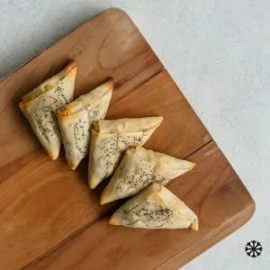 Empanadas cocktail champiñón-queso