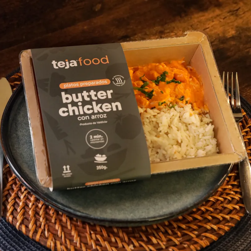 Butterr chicken con arroz Butterr chicken con arroz