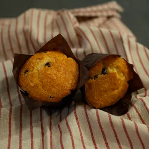 Muffin Blanco Con Chips De Chocolate (100 G)