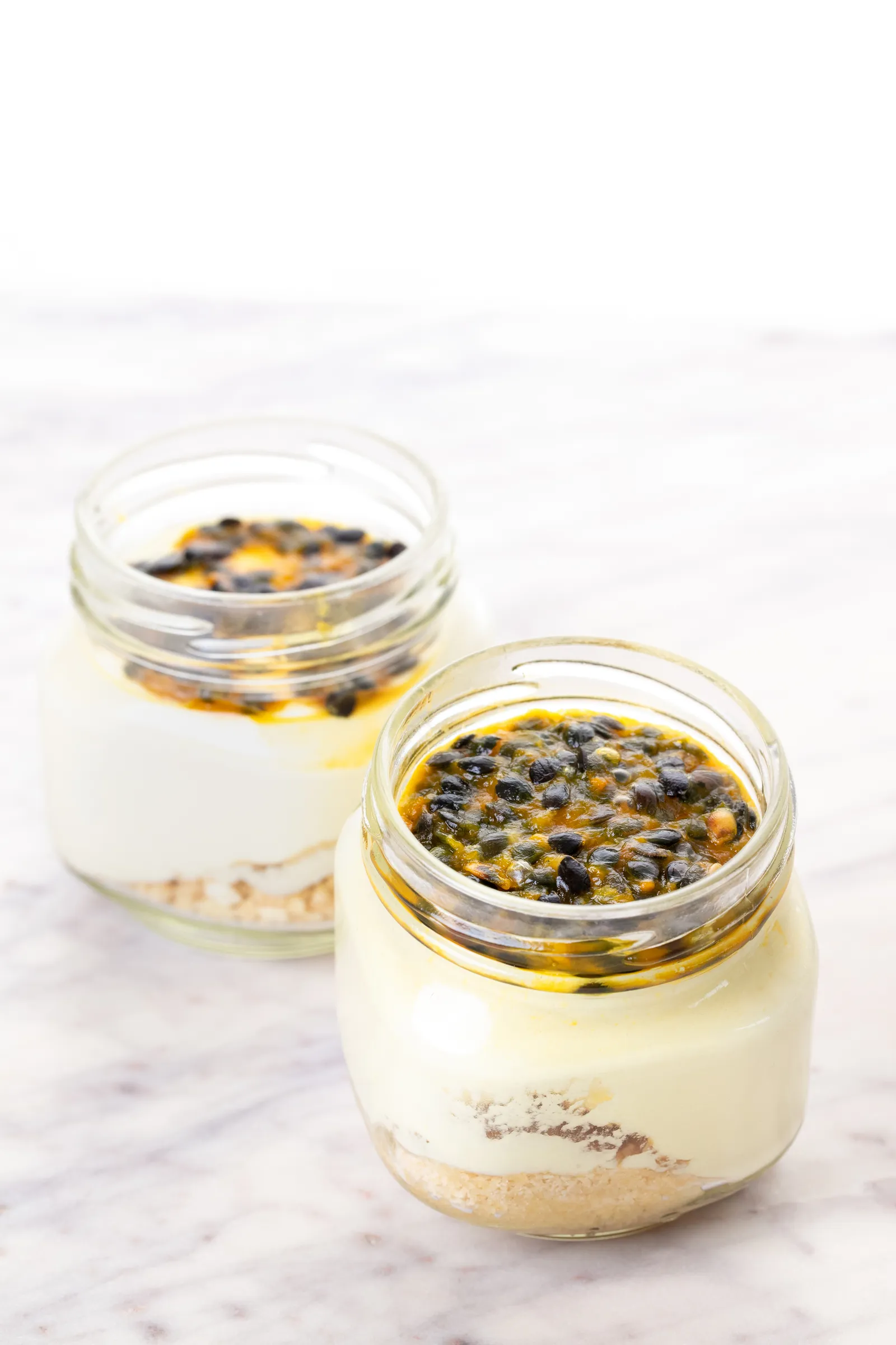 Cheesecake maracuyá (200 cc) - Mellow Bakery | Pastelería