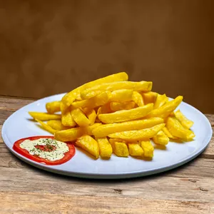 Porción de papas fritas