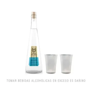 Vap Pisco Viñas De Oro Acholado 500 Ml + 2 Keros