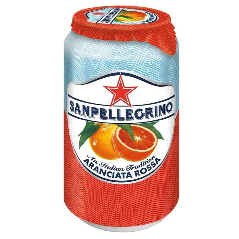 Bebida lata Sanpellegrino Aranciata Rossa