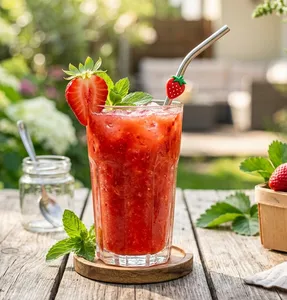 Jugo de fresa 473 ml