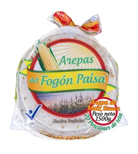 Arepa del fogon paisa maiz blanco 20 und x 1500 gr promoción