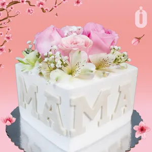 Torta cuadrada de madre