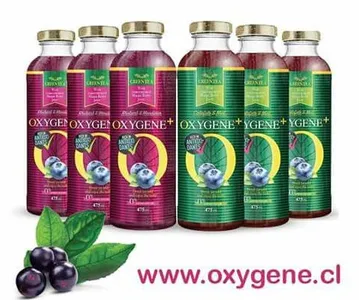 Oxygene Ruibarbo y Mandarina Natural