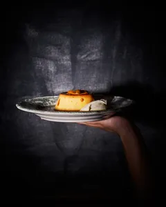 Flan Casero con dulce de leche
