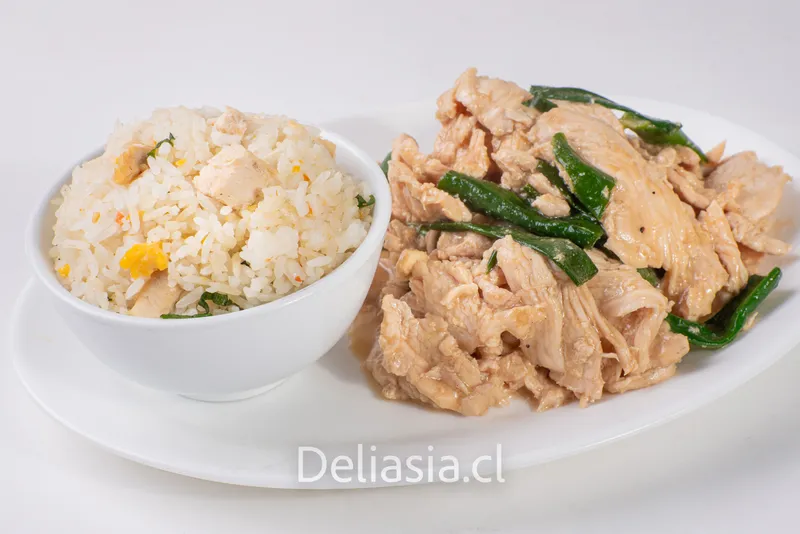 Colacion pollo mongoliana