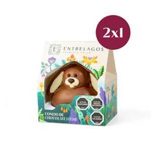 P904-  2x1 Coneja Runde 32% Cacao 140 gr.