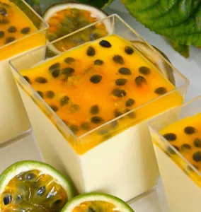 Postre - Mousse de Maracuyá
