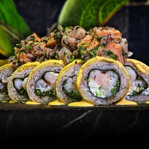 Ceviche furay roll