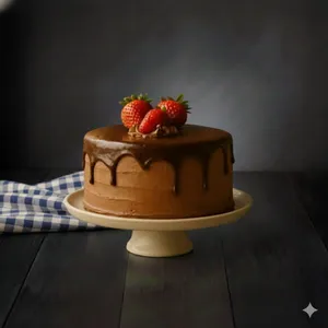 Pastel doble chocolate personal