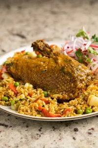 Arroz con pato