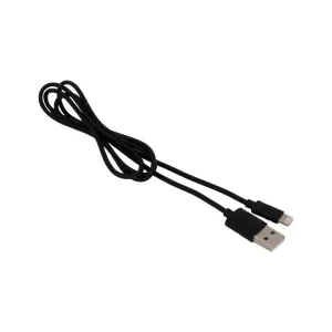 Cable Usb Usams Ligthning Negro X 1 Und