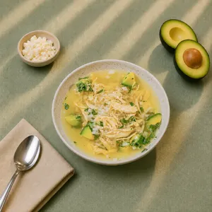 Consomé azteca