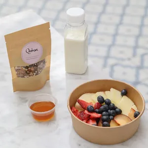 Granola Con Fruta Y Yogurt Natural