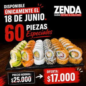 60Piezas Especial