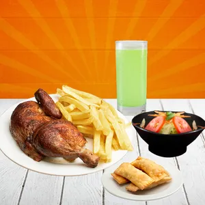 1/2 Pollo + Bebida Personal 500Ml + 1/2 Tequeños
