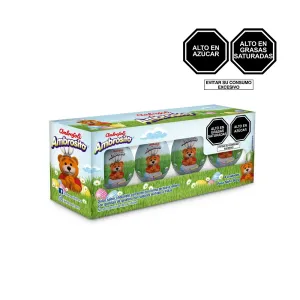 Huevo De Pascua Ambrosito Chocolate Con Leche 4X20 Gr