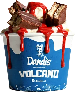 Helado Volcano