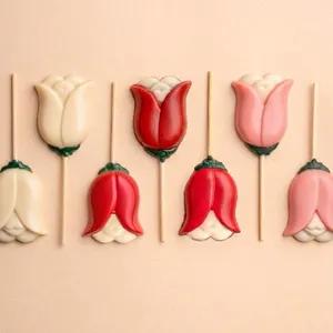 Tulipanes de Chocolate