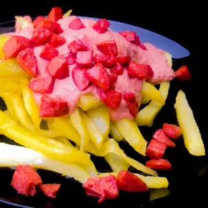 Papas con chorizo