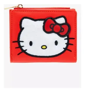 BILLETERA TARJETERO  HELLO KITTY ROJA