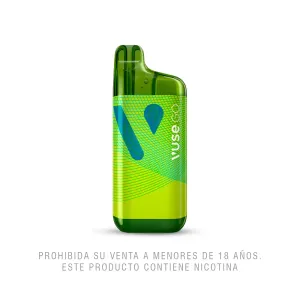 Vuse Go Vapeador Electrónico Con Nicotina Apple Sour 8000 Puffs 1 Und