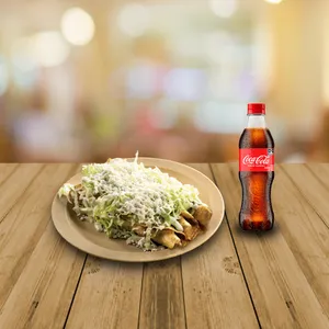 Combo Flautas  + refresco