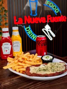 Blue milanesa