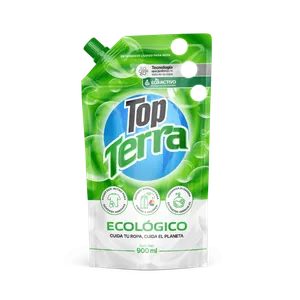 DETERGENTE LIQUIDO TOP TERRA ECOLOGICO 900ML DOYPACK