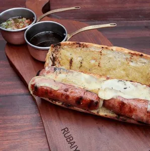 Choripan + Stella Artois