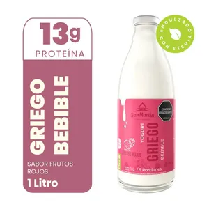 Yogurt griego san martin bebible frutos rojos x 1 L