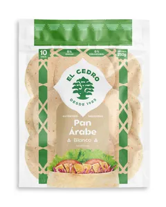 Pan Árabe Blanco x10 Unid.