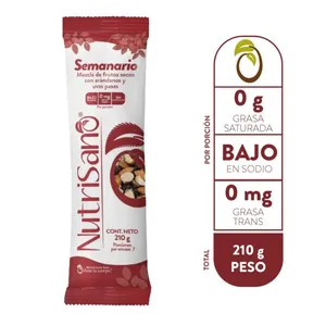 Mezcla frutos secos nutrisano seminario arándanos x 210 grs
